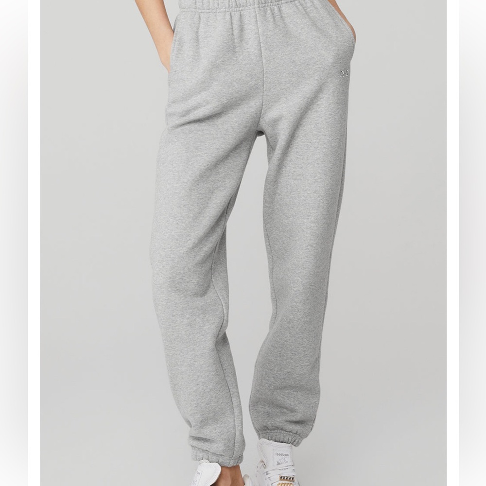 Alo Accolade Sweatpants Athletic Gray Size Small